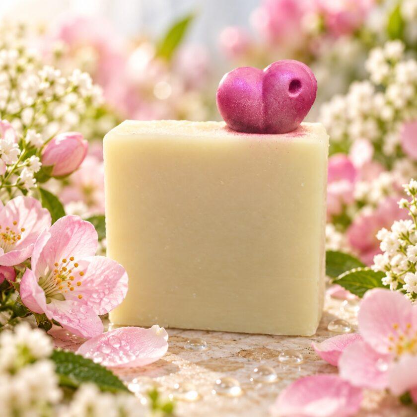 01_Duschbutter_Bluetenfrische_mit_Herz_Hauptbild Duschbutter Blütenfrische mit Herz